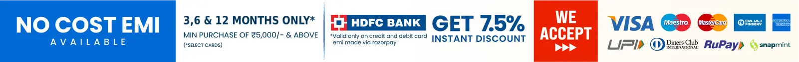 Payment Options Banner